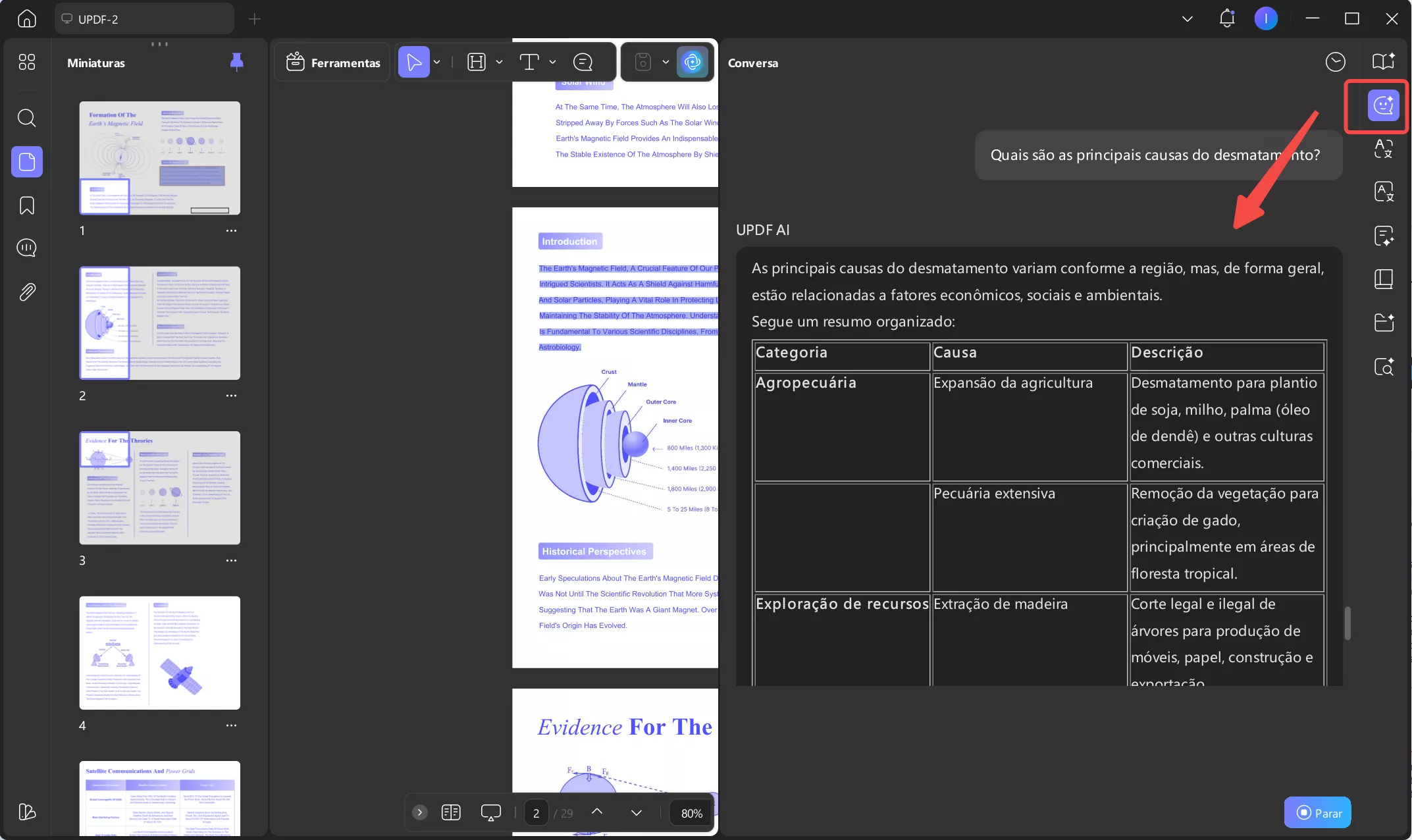 Ferramenta de IA para Conversar com PDF