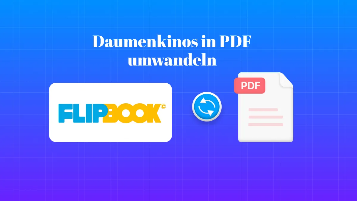 Warum und wie Sie Daumenkinos in PDFs umwandeln können