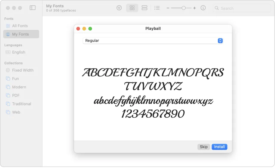 pdf 編集 フォント Macでフォント変更