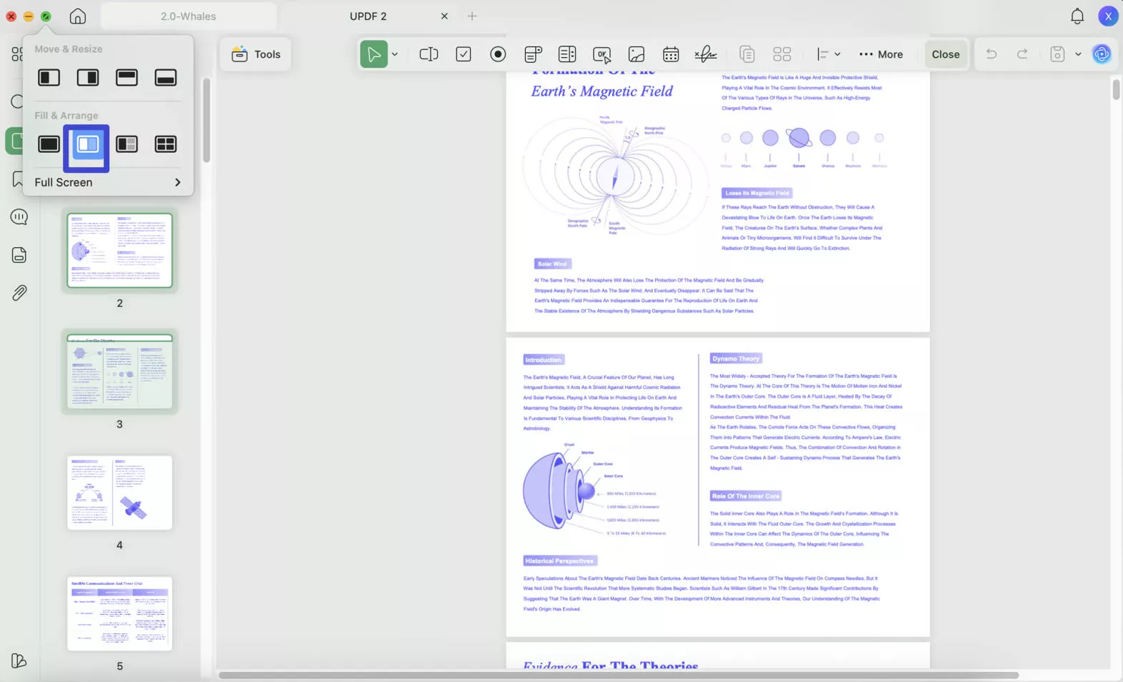 pdf side by side mac