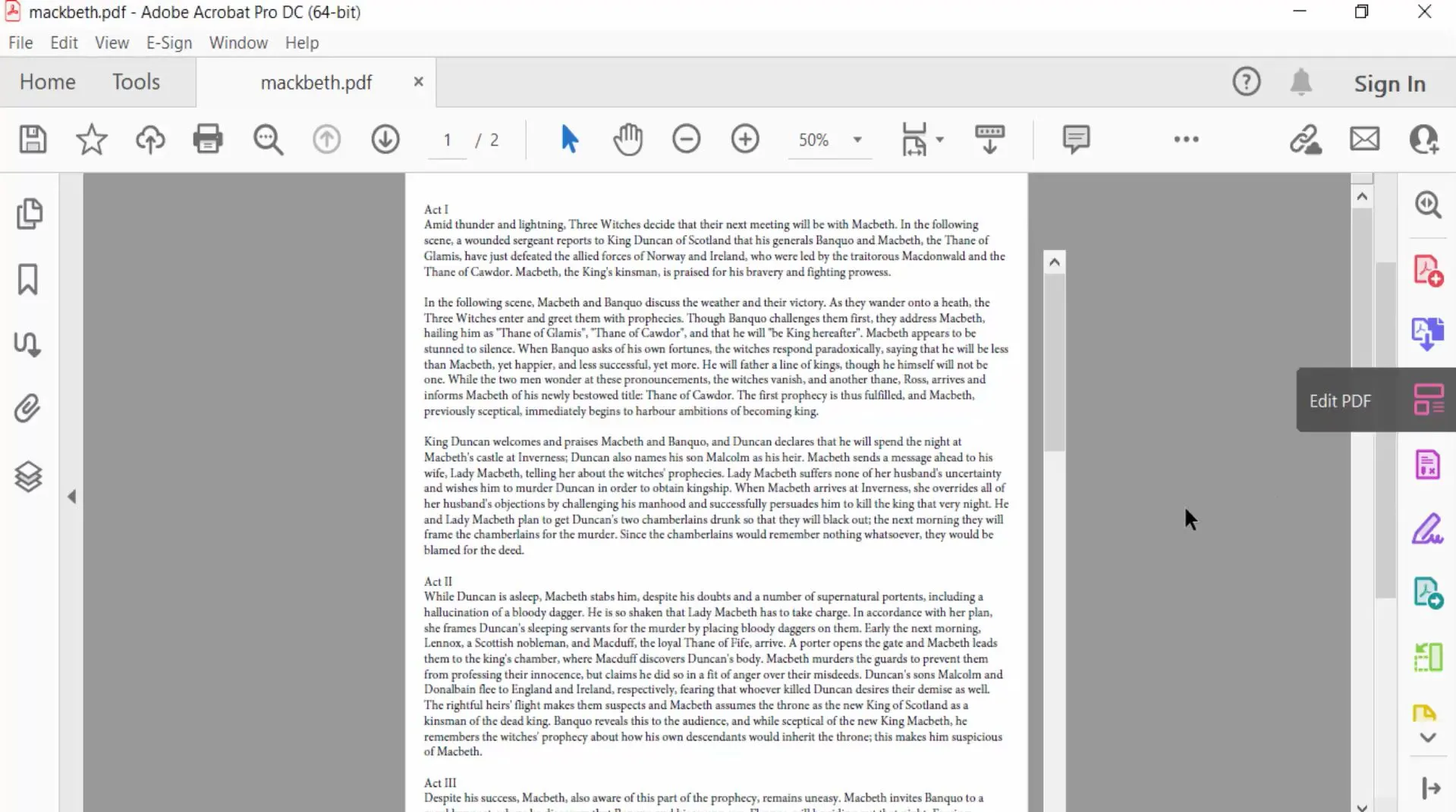 make a pdf transparent adobe