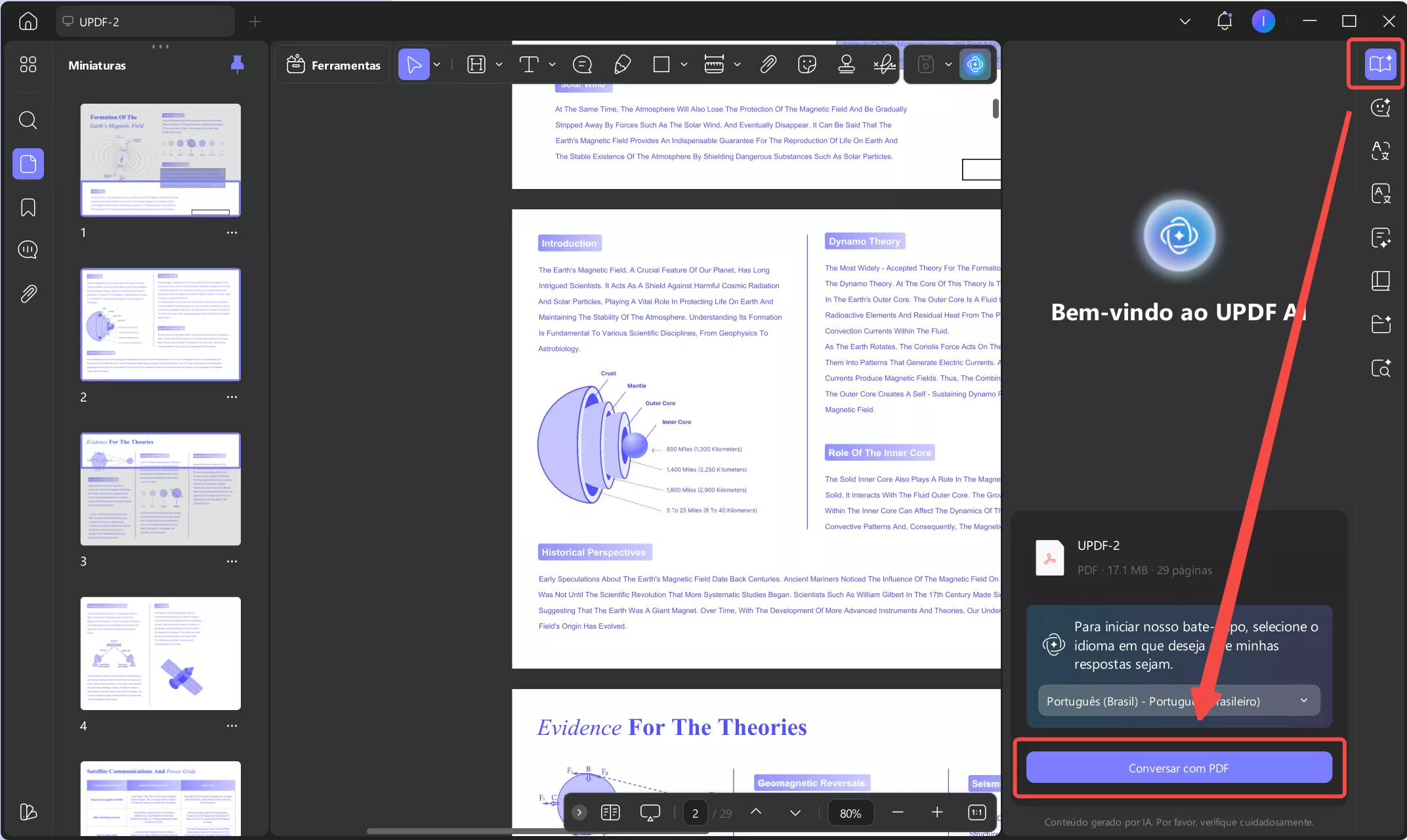 Ferramenta de IA para Conversar com PDF