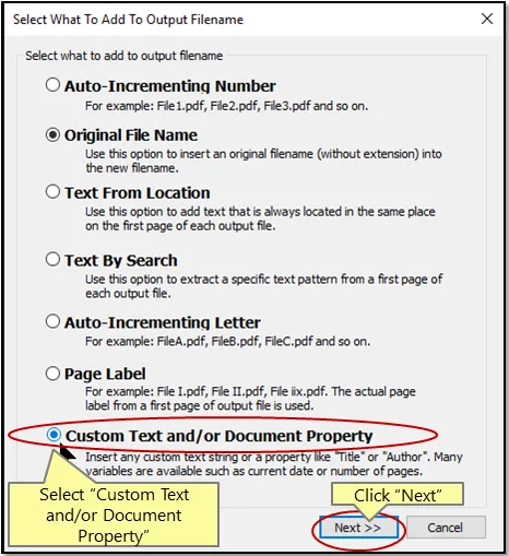 PDF Adobe 이름 대량 변경