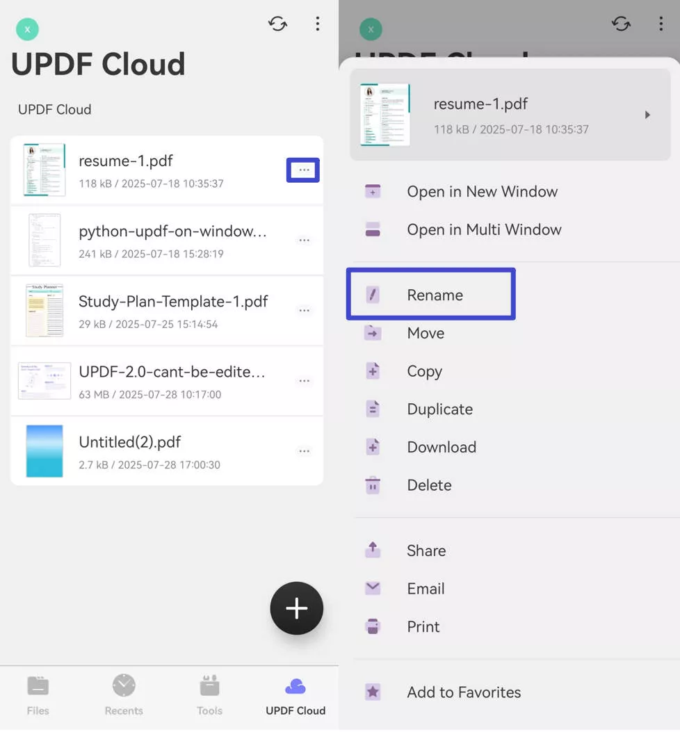 rename pdf Rename PDFs on Android.