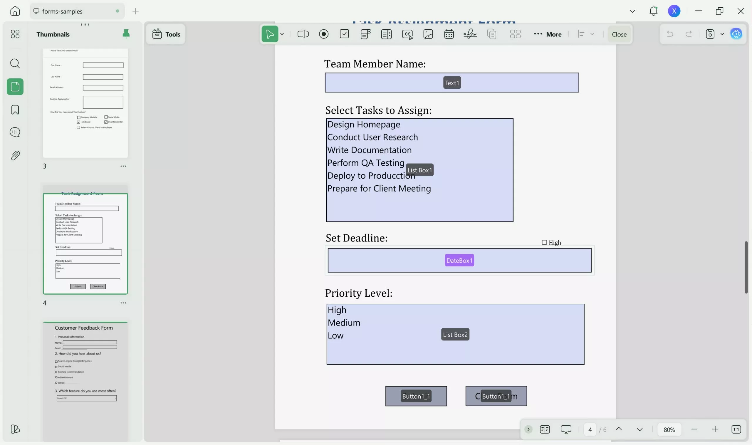 how to add a fillable text box in pdf updf automatically