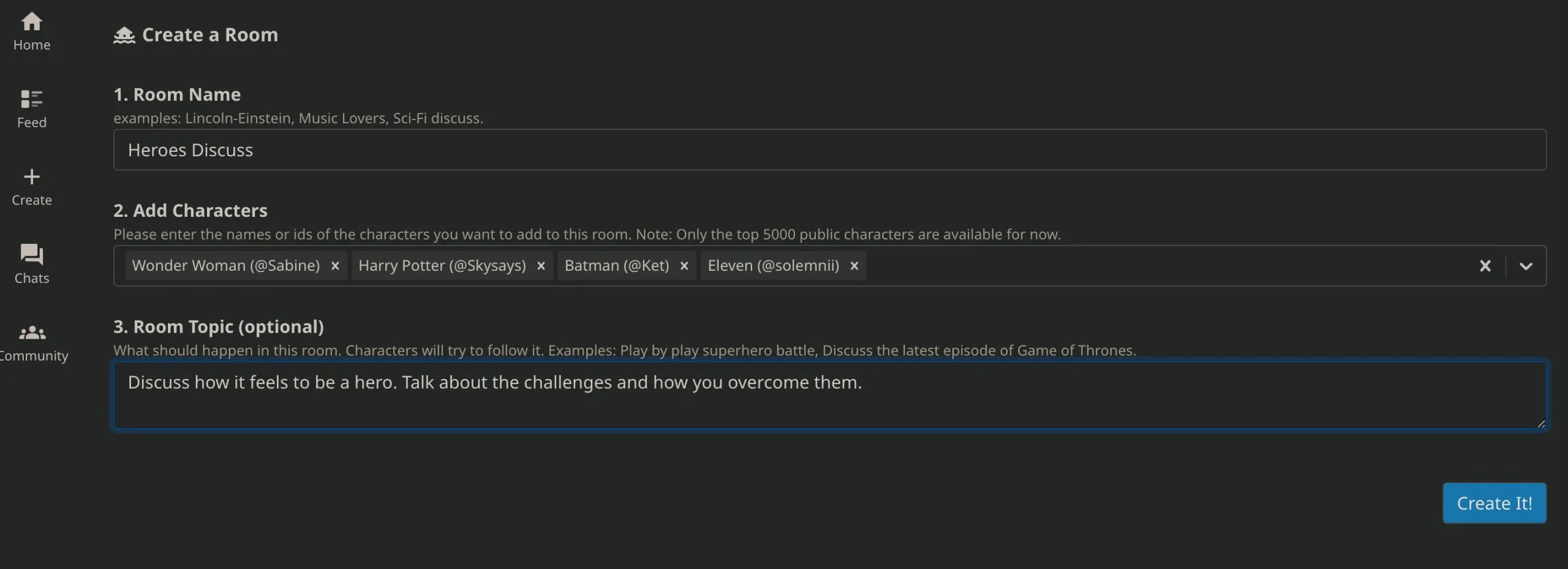 roleplay ai chatbot AI ロール プレイ