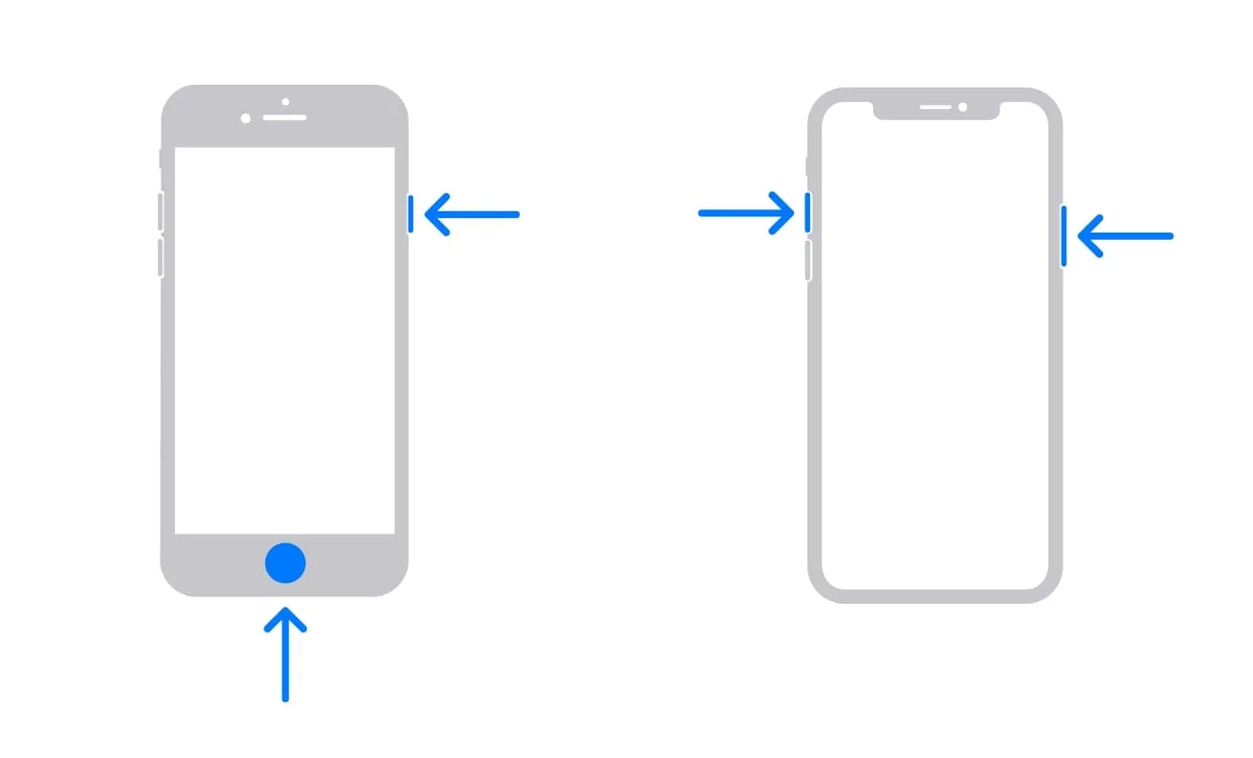 snapshot pdf screenshot ios shortcut key