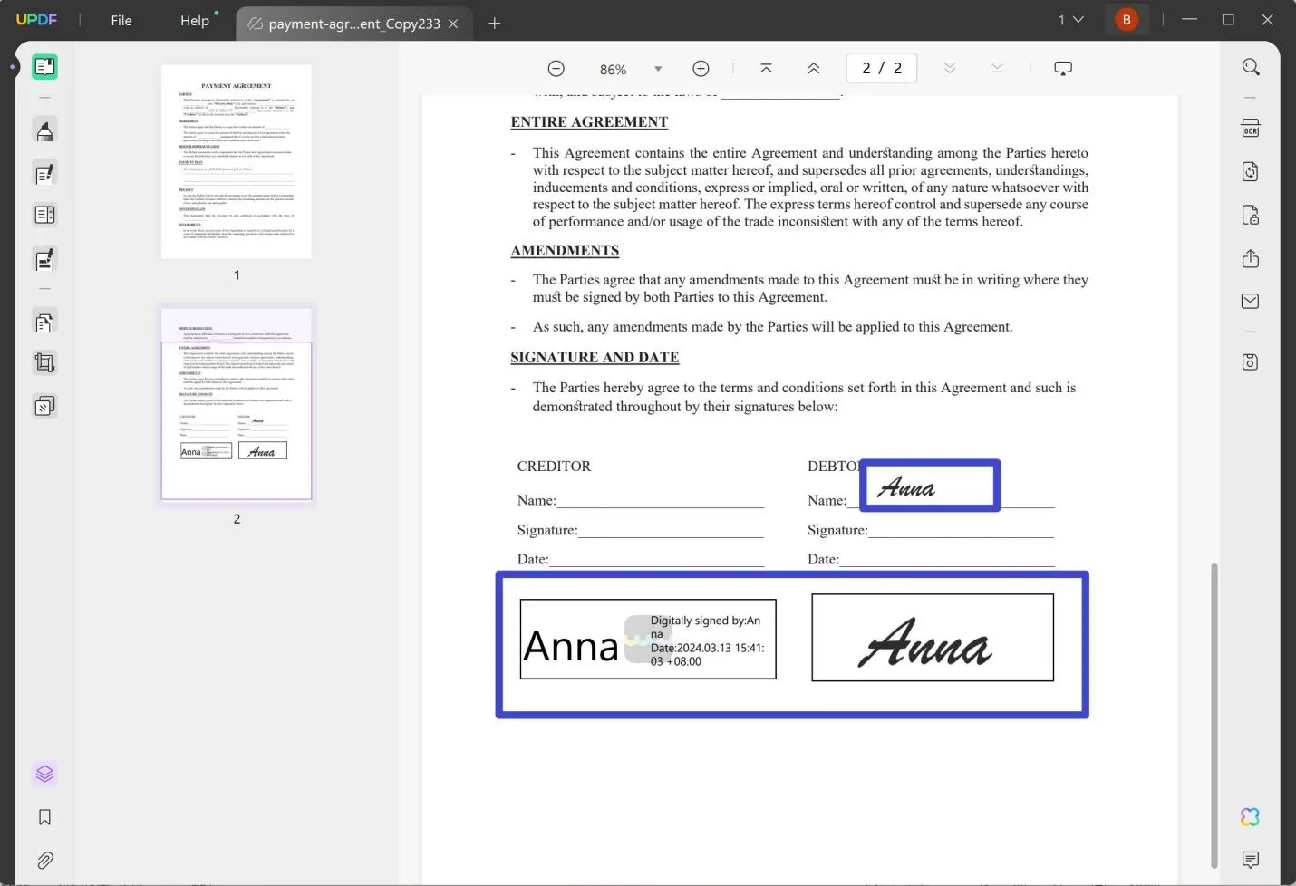 add signature field to pdf add digital