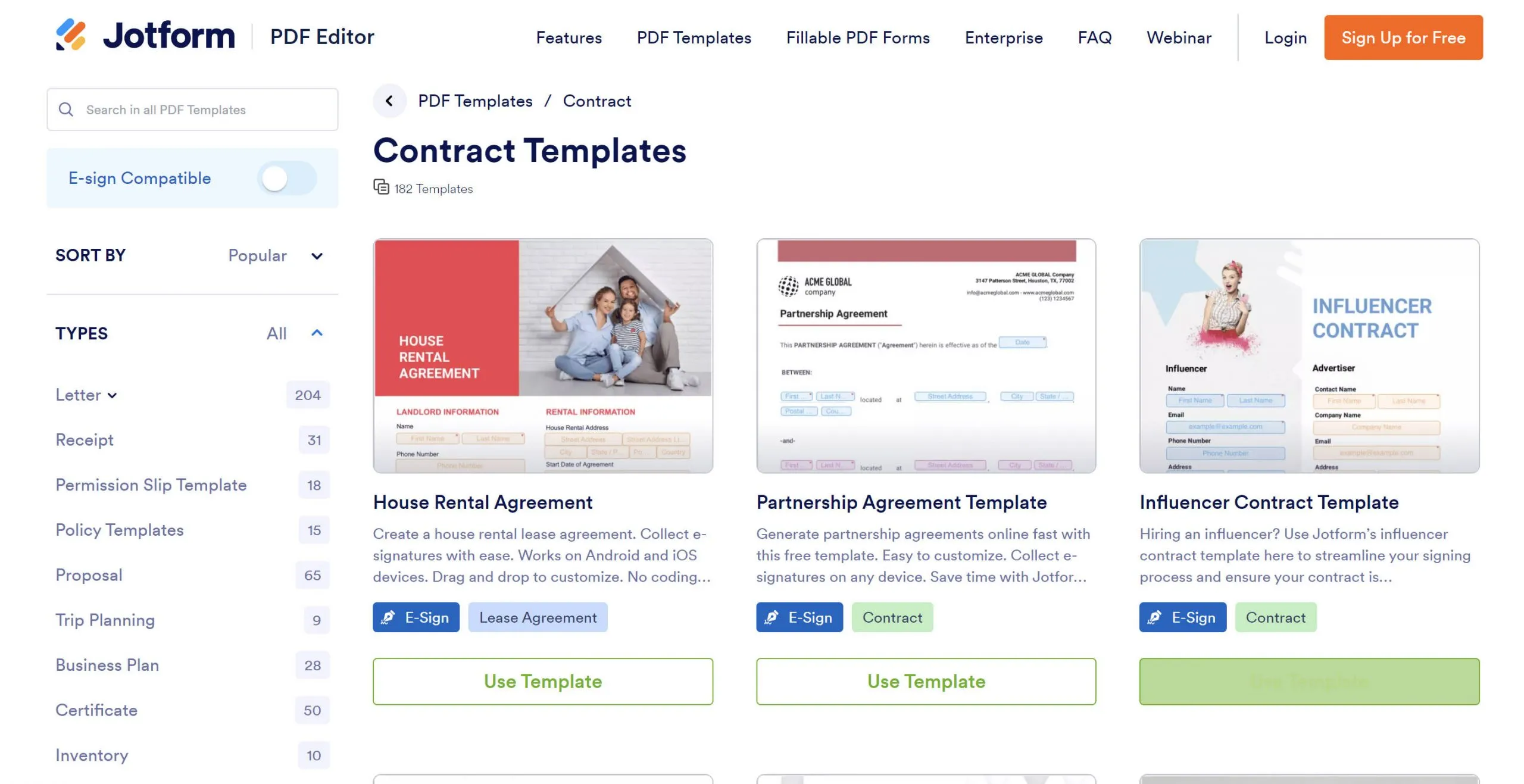 contract pdf download jotform