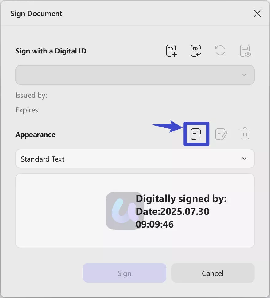 how to create digital signature in pdf add signature updf