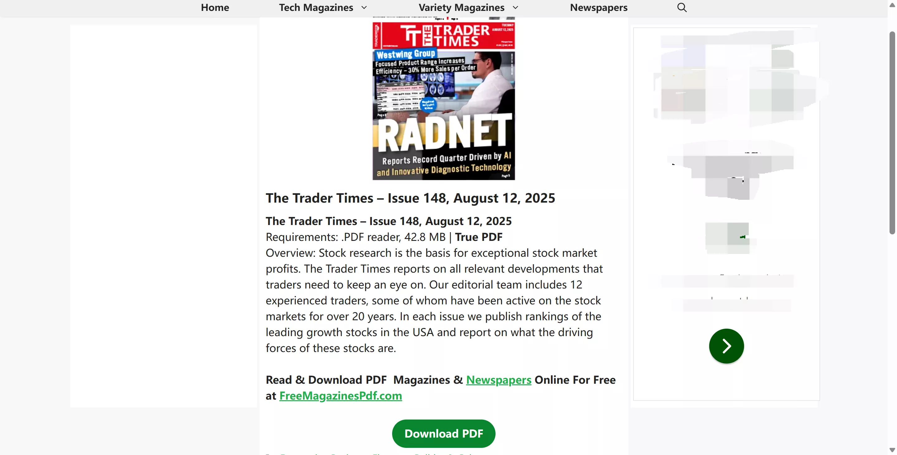 Baixar Revistas em PDF