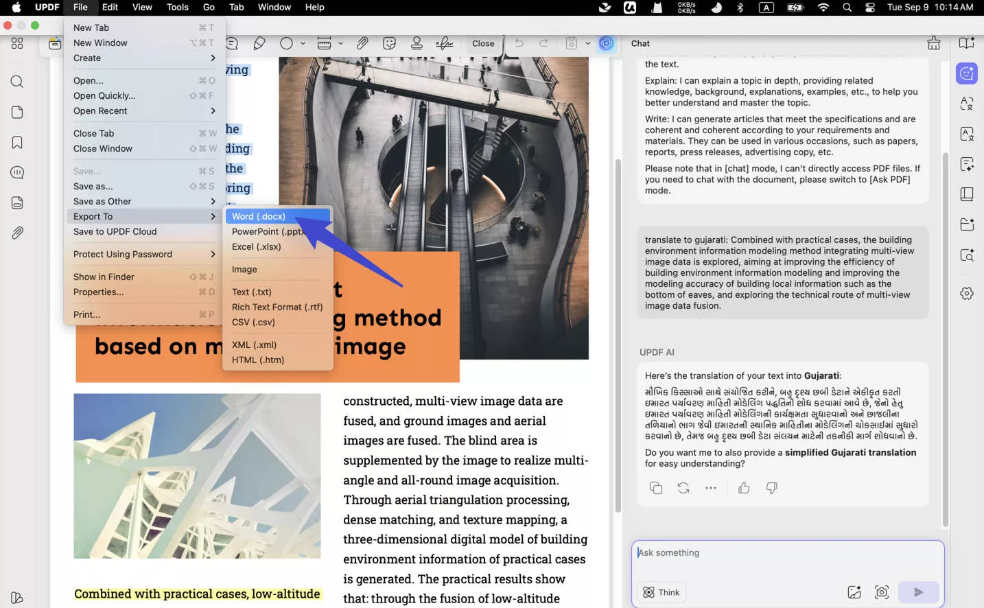 translate english to gujarati pdf updf convert