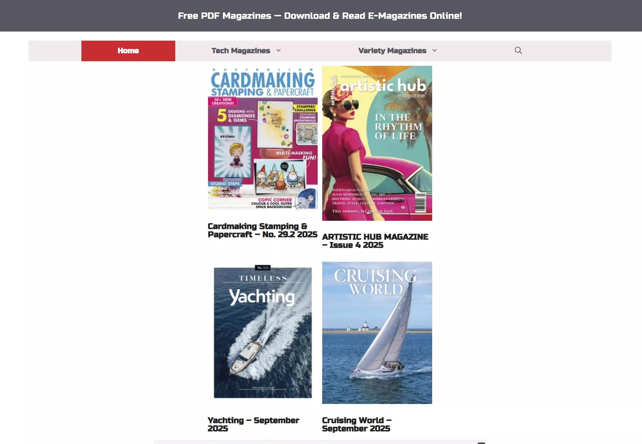 Baixar Revistas em PDF