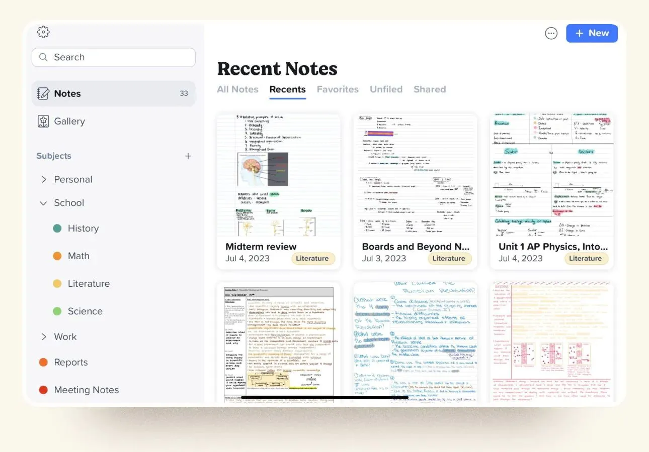 good notes