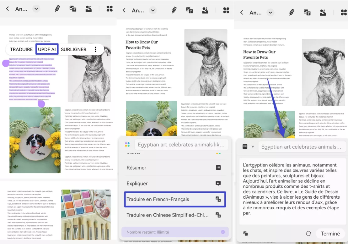 traduire pdf android