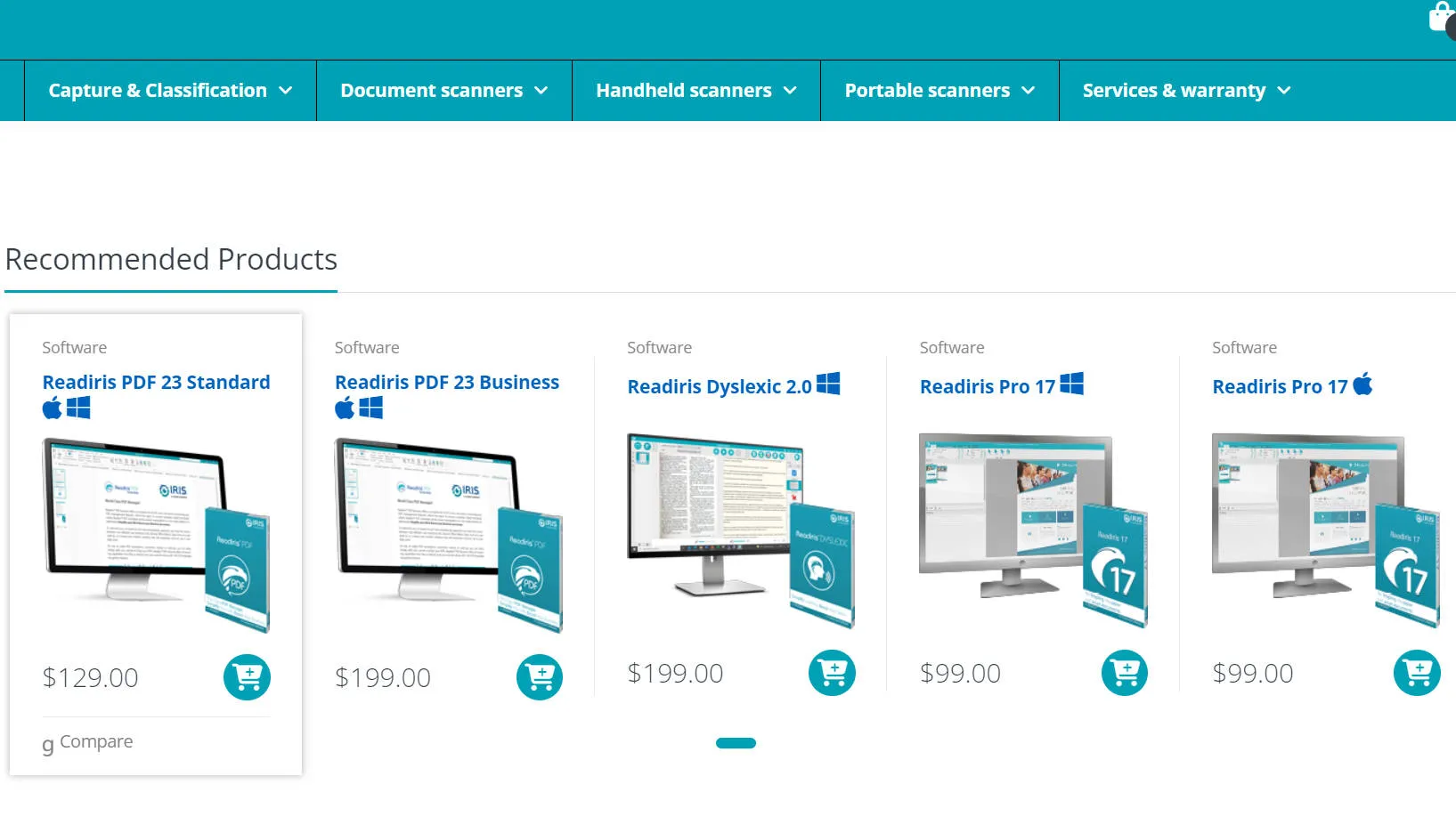 iris ocr pricing