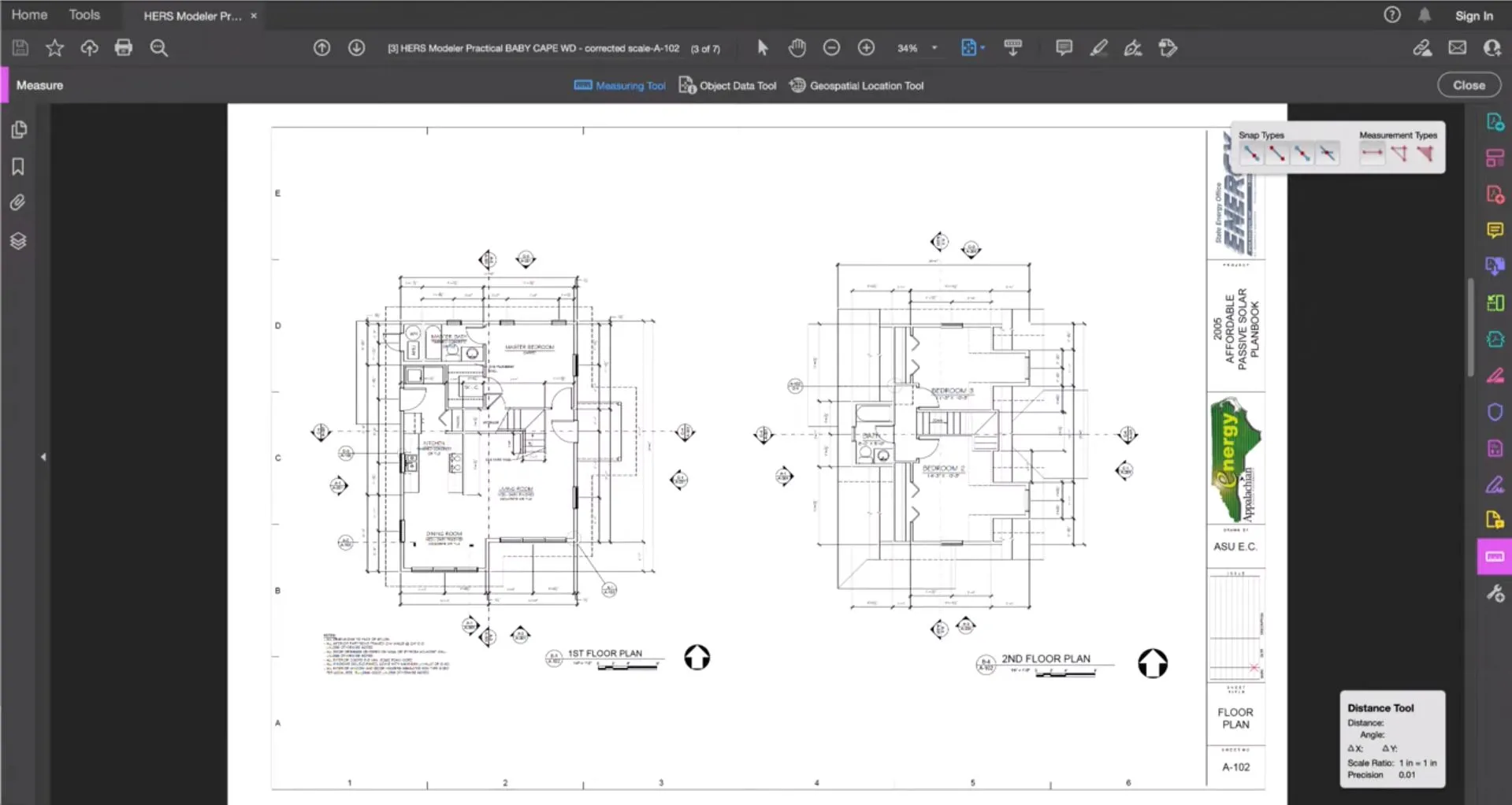 Cómo medir distancias en PDF con la herramienta de medición de Adobe