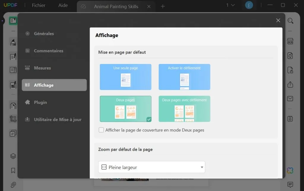 mise en page pdf pour impression