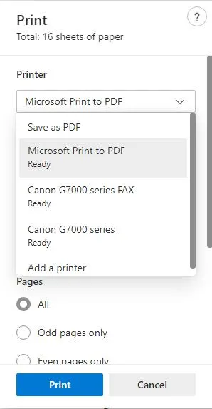 OXPS PDF 변환