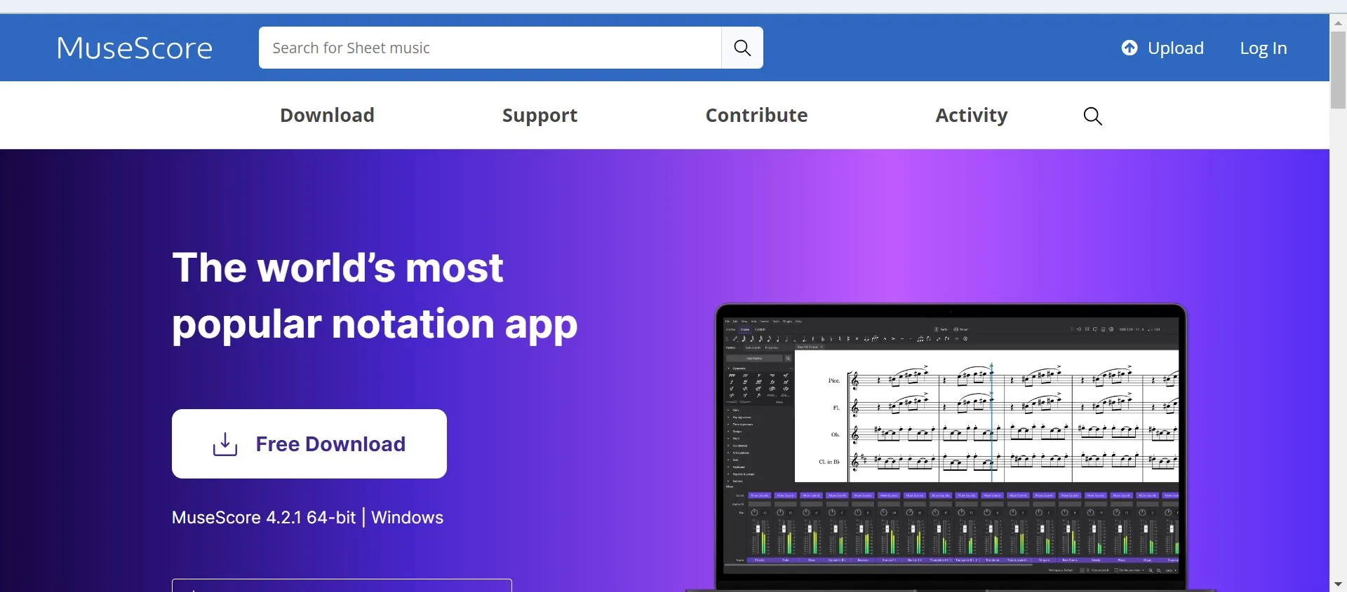 play sheet music from pdf musescore