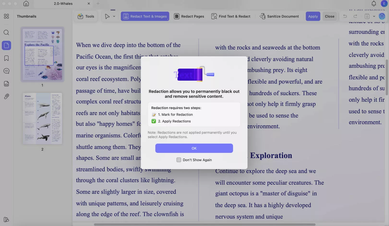 how to redact in preview access the redaction tools