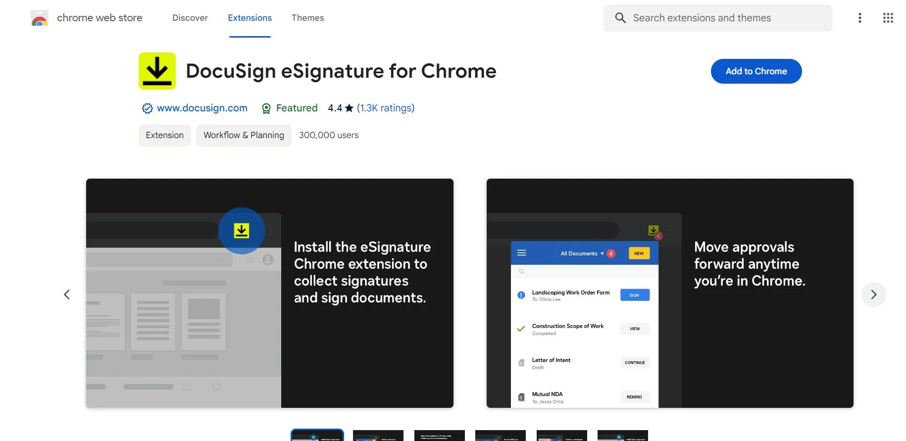 sign pdf in chrome via esignature extension