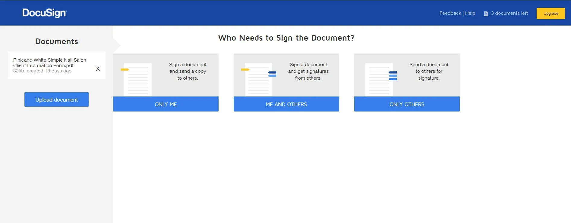 sign pdf in chrome via esignature extension