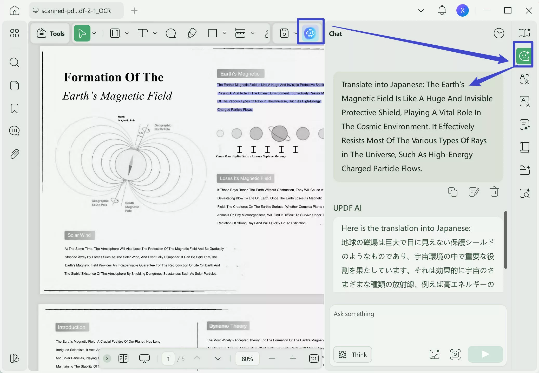 edge translate pdf updf translate