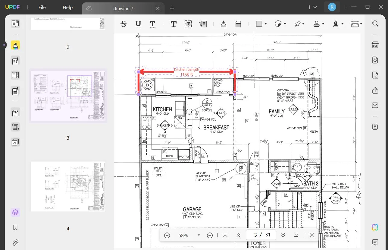 adobe acrobat measure tool updf measure distance