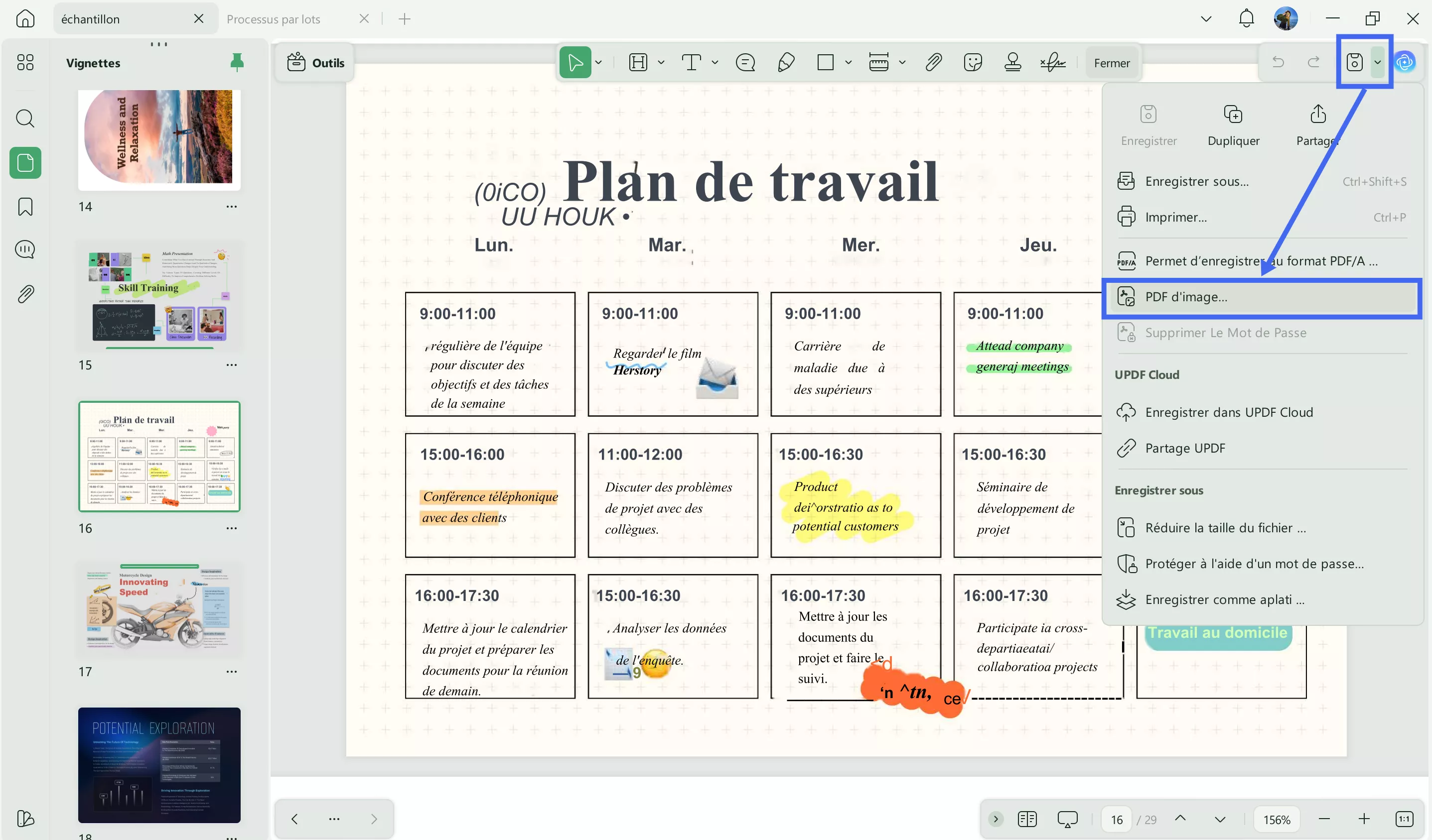 modifier texte sur image