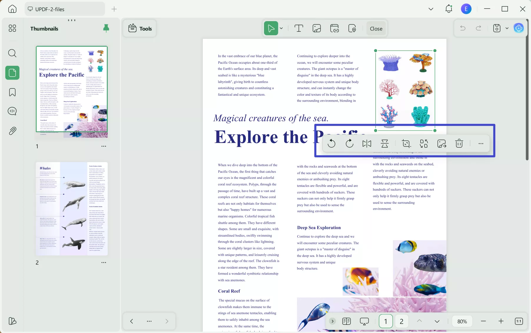 kami edit PDF UPDF
