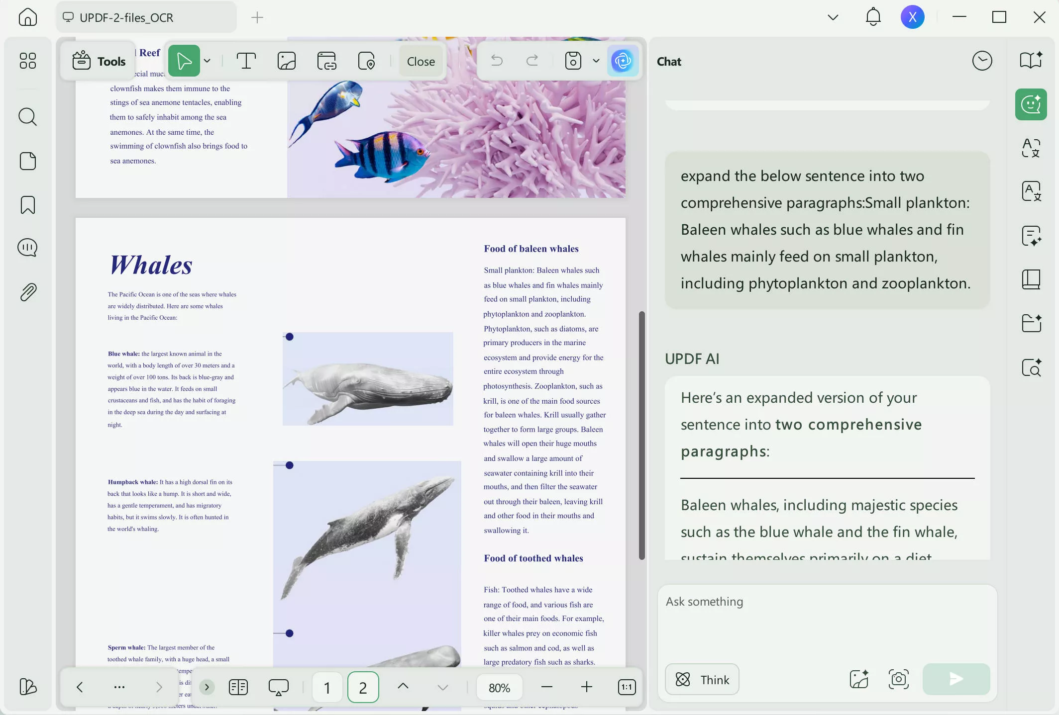 sentence expander updf ai