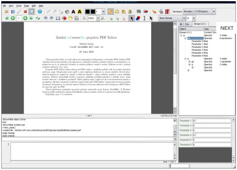 pdf オープン ソース PDFedit エディター
