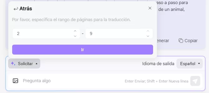 traducir por paginas ir