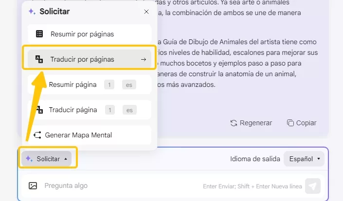 traducir por paginas