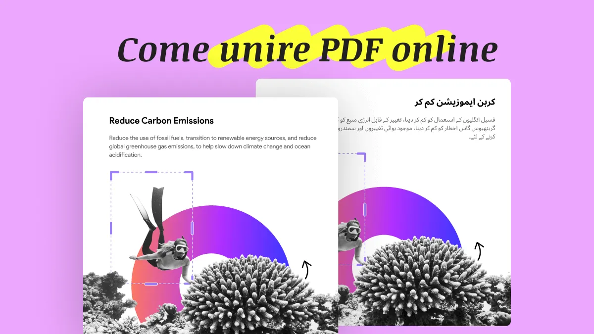 Guida completa per unire i PDF online