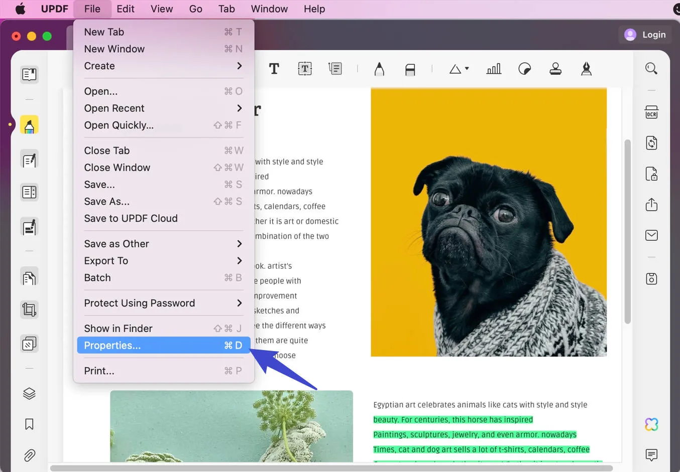 PDF-Metadaten-Mac-Eigenschaften bearbeiten