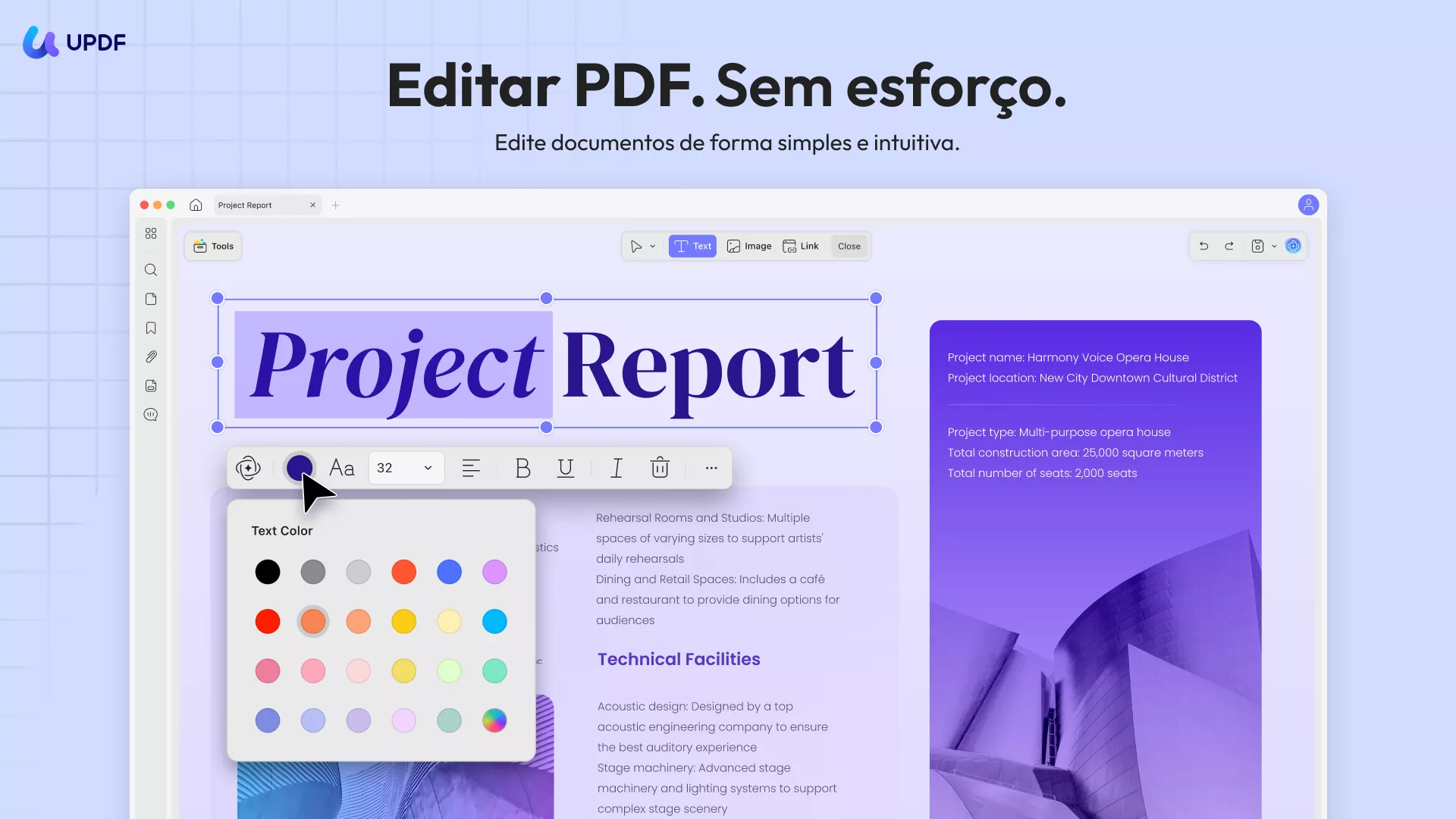 como grifar texto em pdf