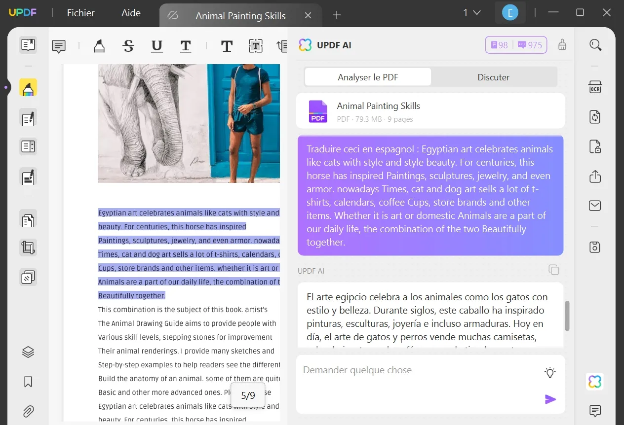traduire anglais en espagnol