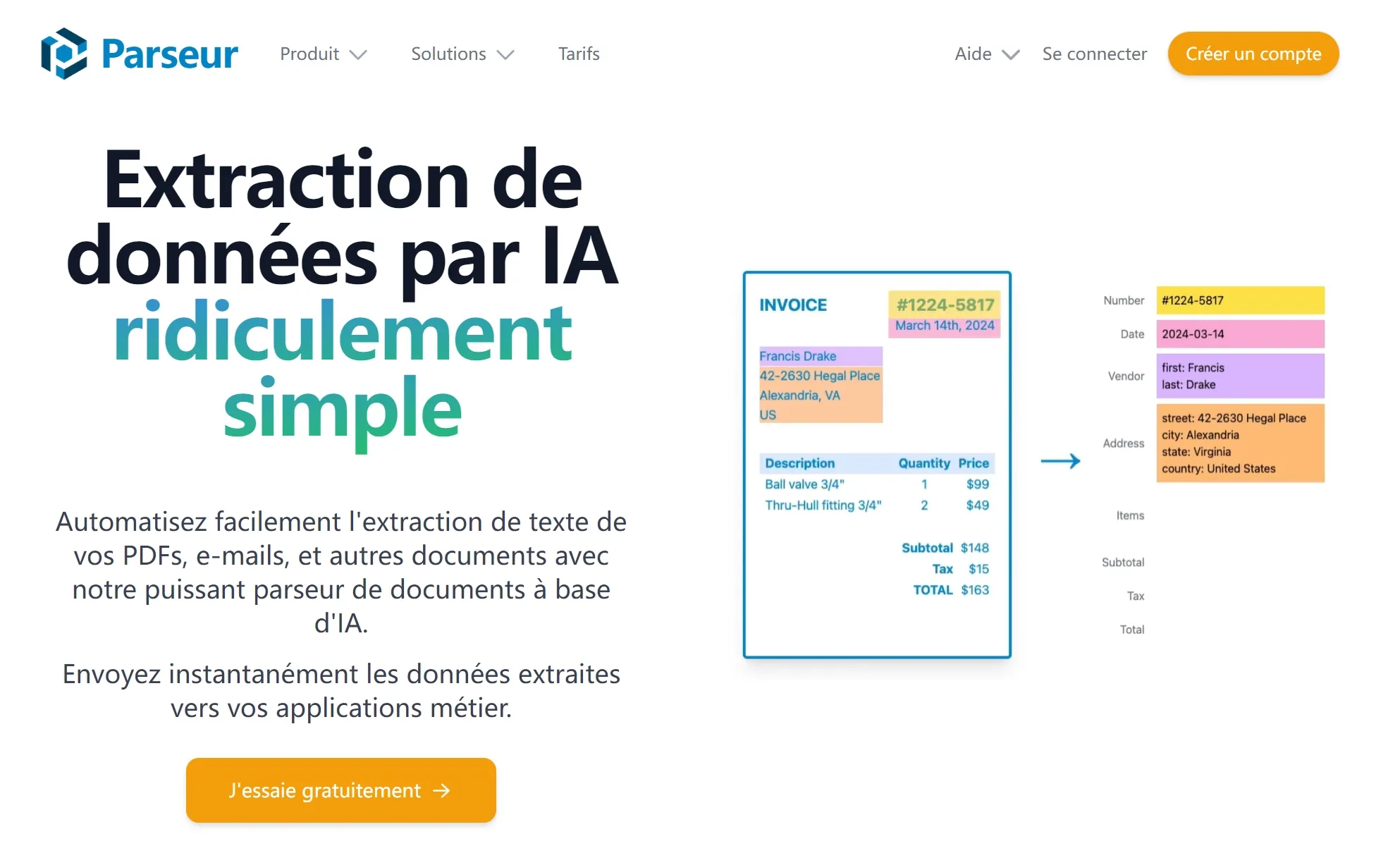 extraire donnees excel