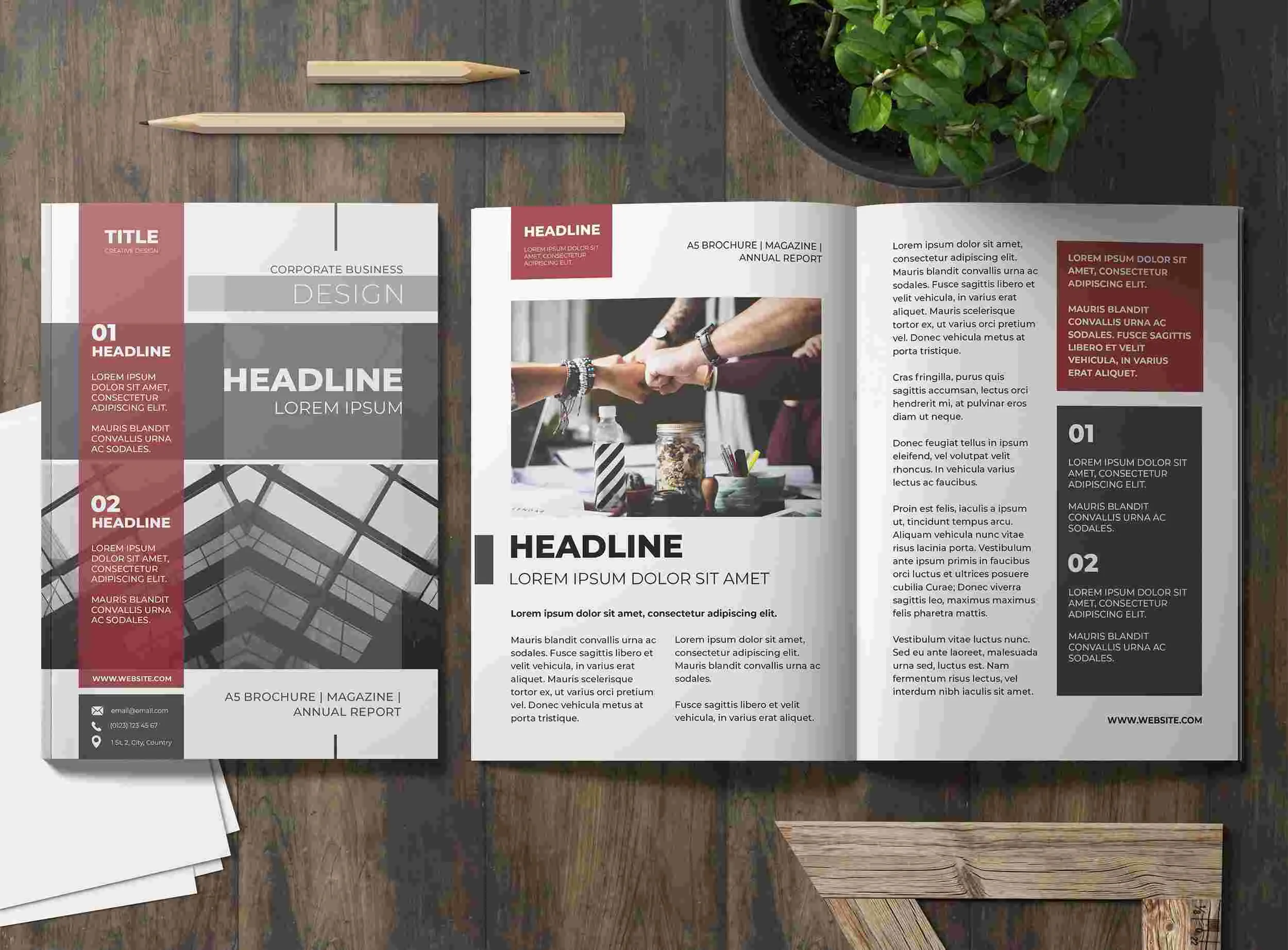 print magazine from pdf