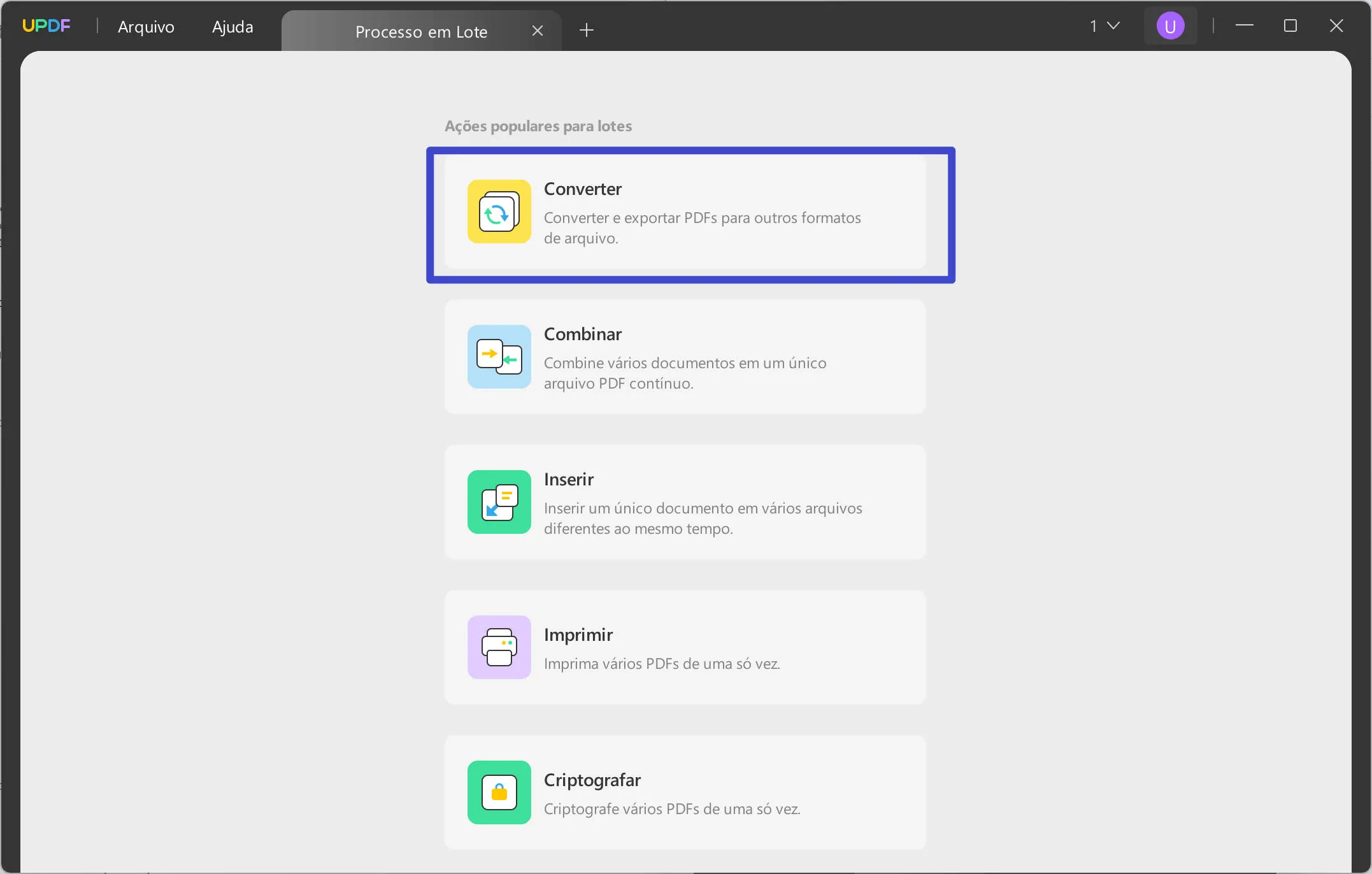 Conversor de PDF para Texto com IA