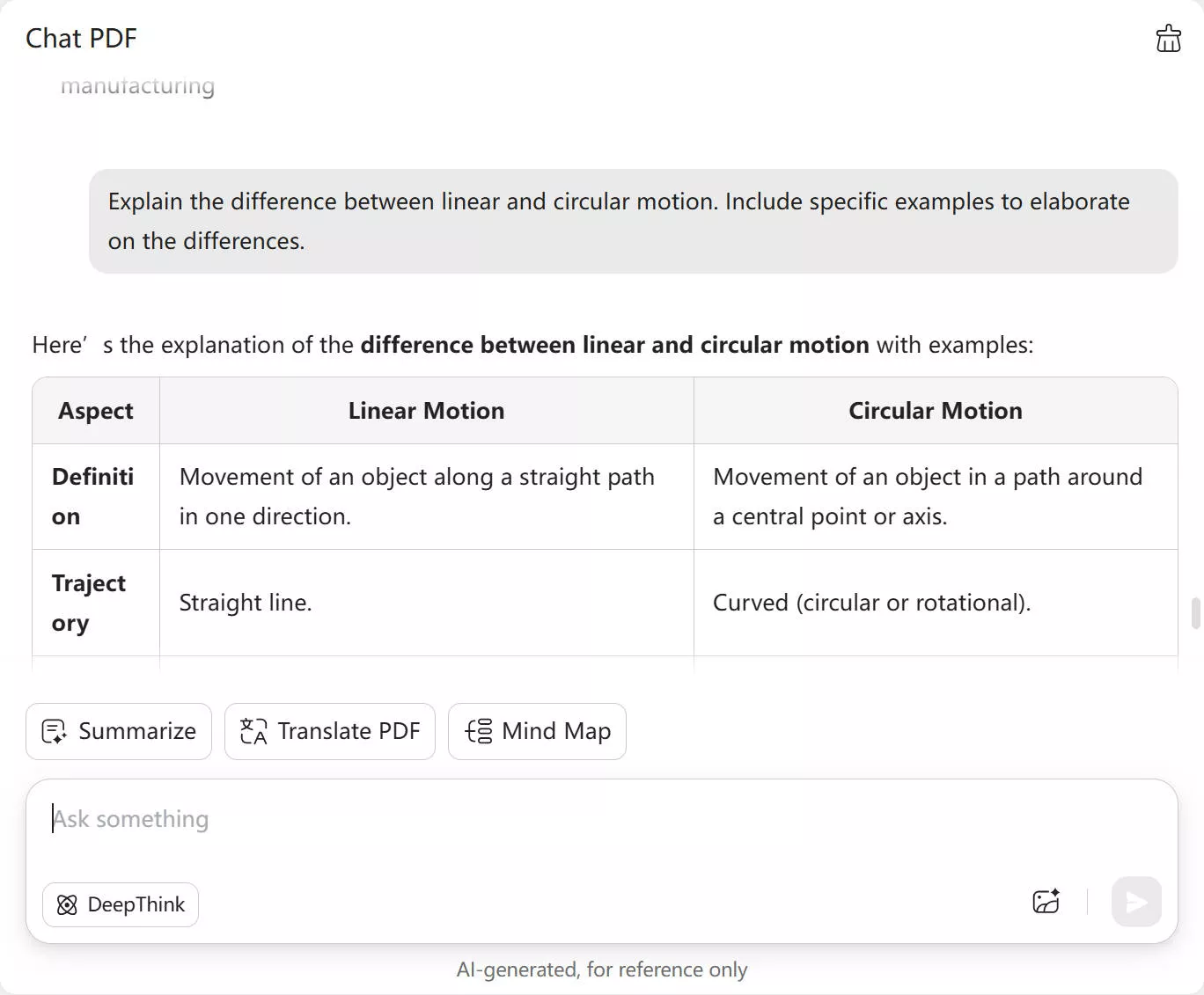get explanations with UPDF's AI Assistant Online