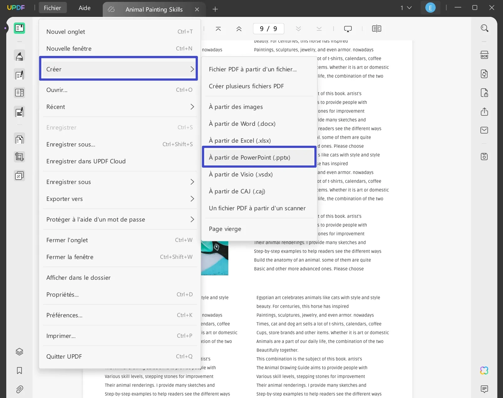 convertir ppt en pdf