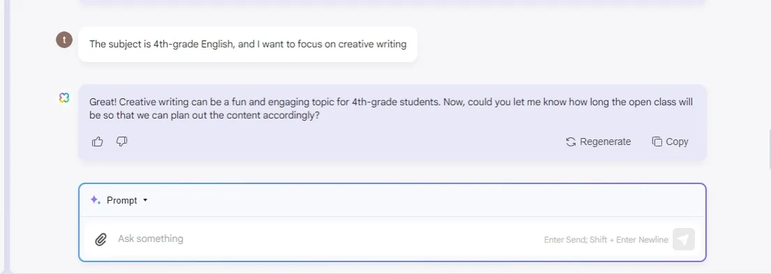 how to use ai in teaching provide subject and grade level with UPDF AI Assistant