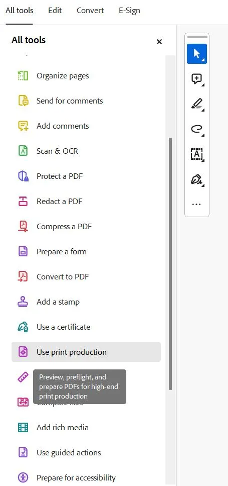 Adobe pdf 재단선 제거