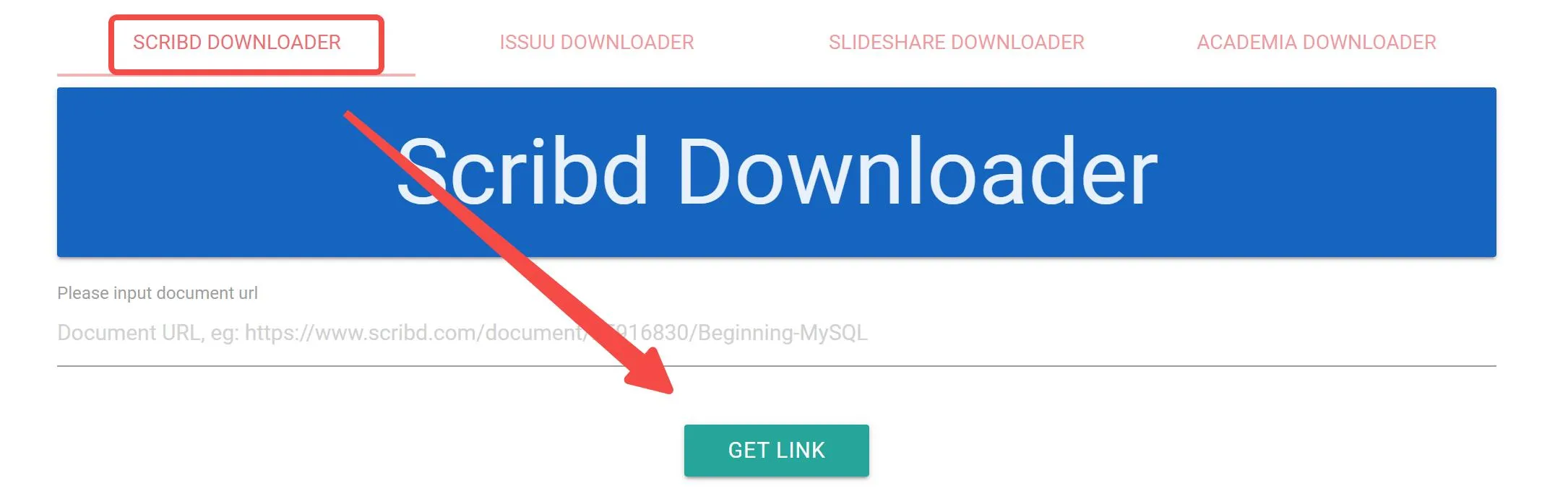 scribd から pdf へ Scribd ダウンローダー