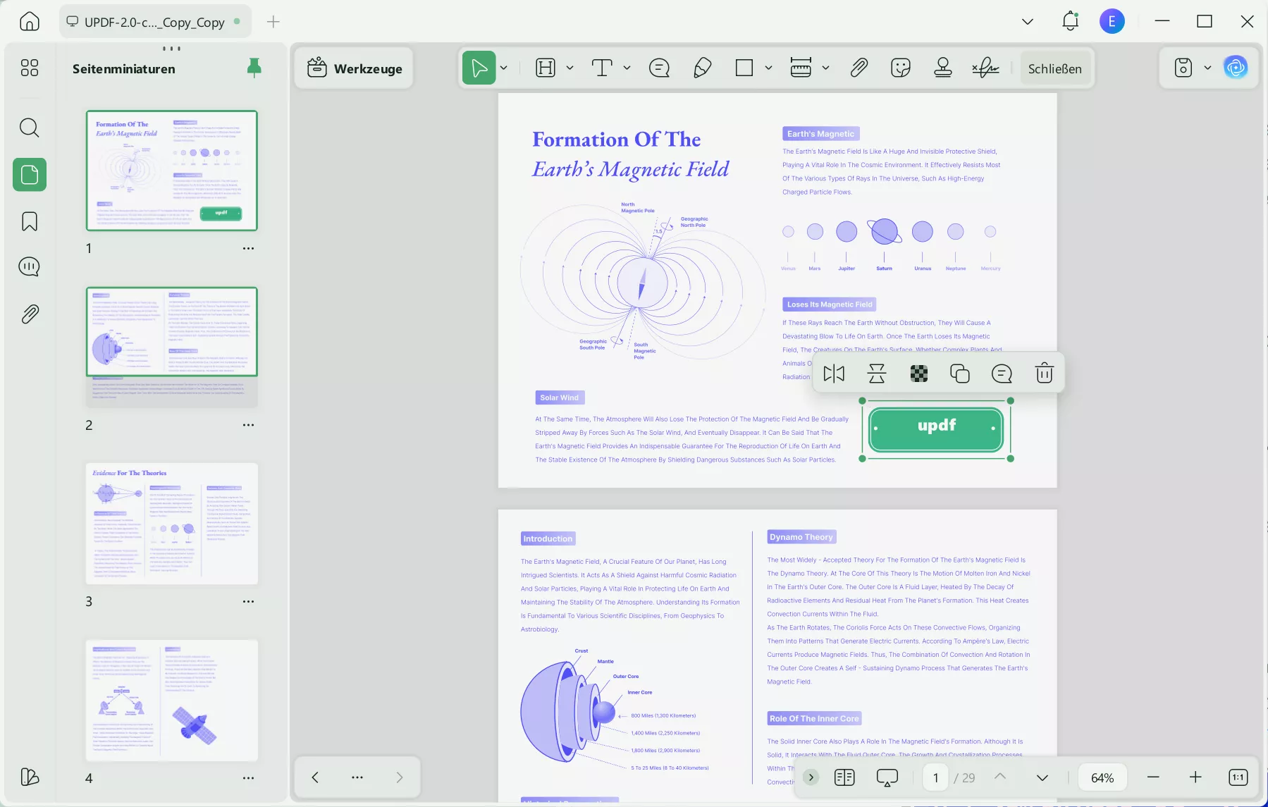 Stempel für PDF kopieren Stempel mit UPDF in ein anderes PDF einfügen