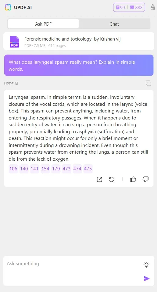 プロンプトを使って医学用語の説明を取得するプロンプト#1