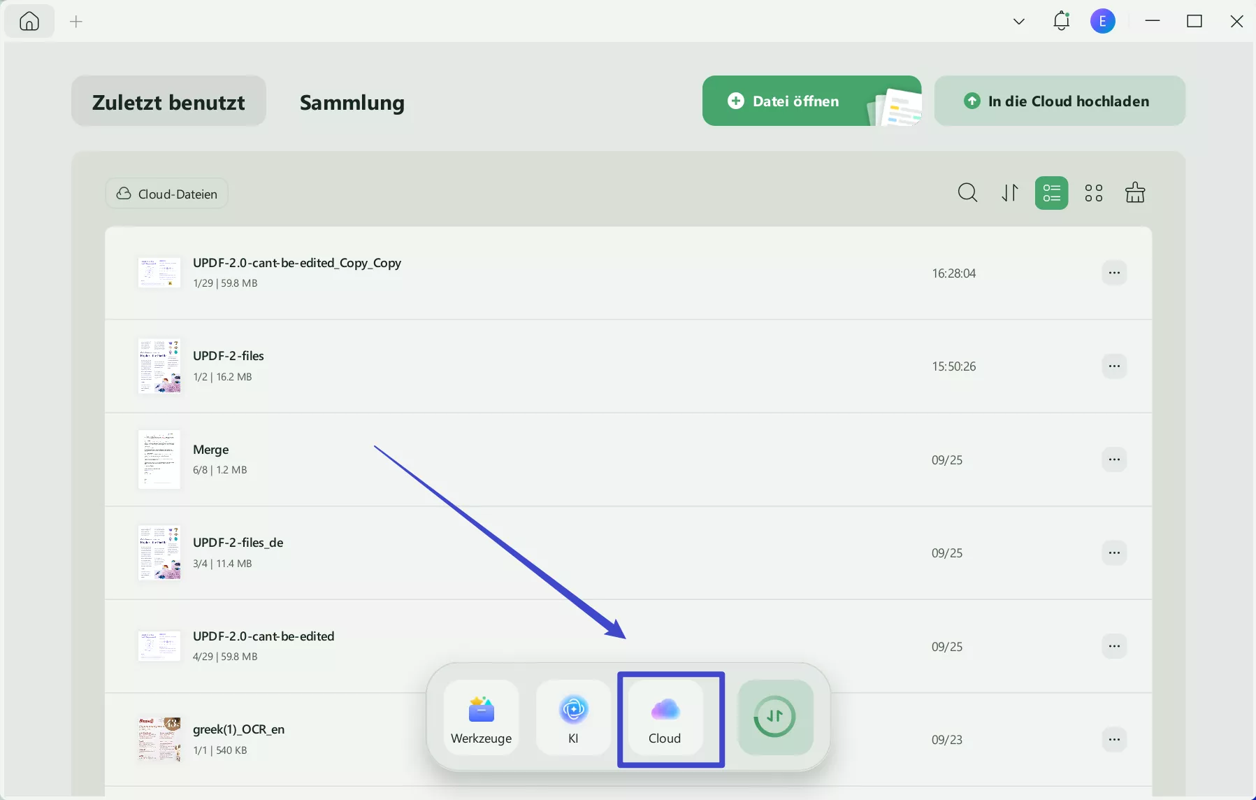 Kopierstempel für PDF PDF aus der UPDF Cloud herunterladen
